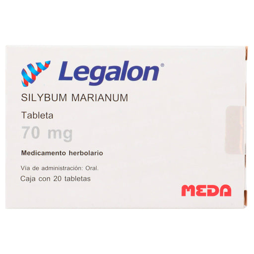 Legalon 70Mg Con 20 Tabletas (Silybum Marianum) 1 - 7501092760016