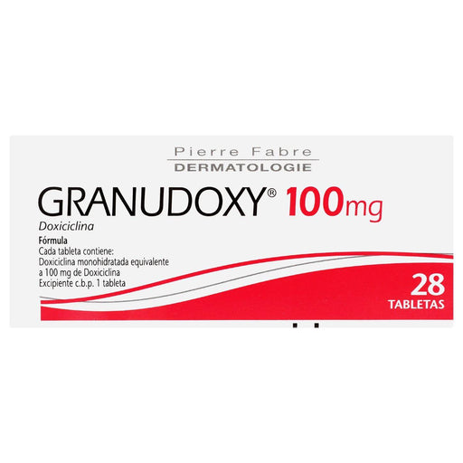 Granudoxy 100Mg Con 28 Tabletas (Doxiciclina) - WeCare Pharma