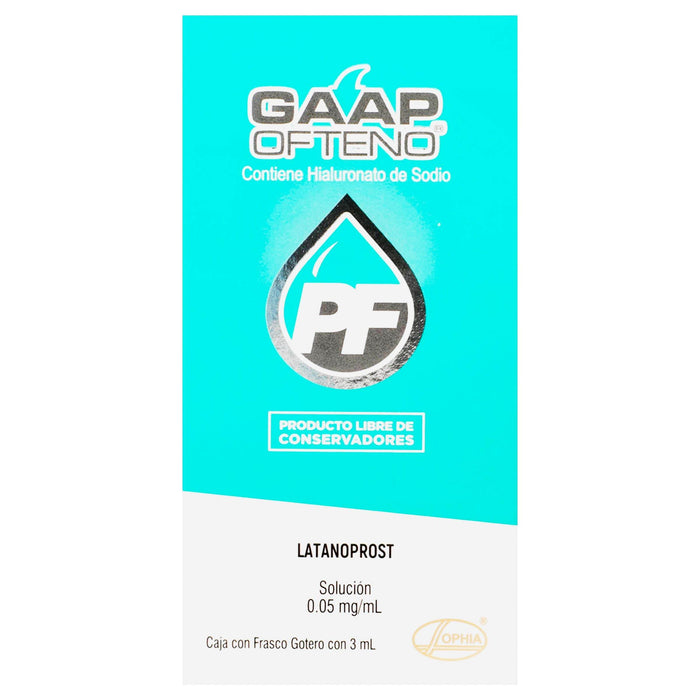 Gaap Ofteno Pf Gotas 0.05Mg/Ml 3Ml (Latanoprost) - WeCare Pharma
