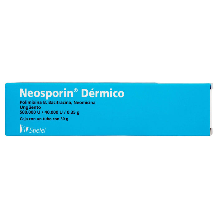 Neosporin Dermico Crema 30G (Bacitracina/Neomicina/Polimixina) - WeCare Pharma