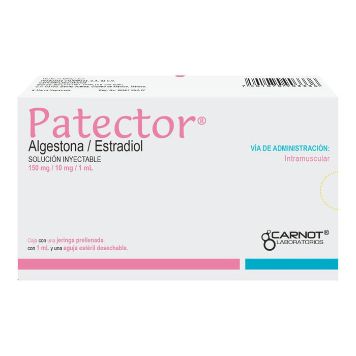 Patector (Algestona/Estradiol) Jeringa Prellenada 150/10Mg 1Ml - WeCare Pharma