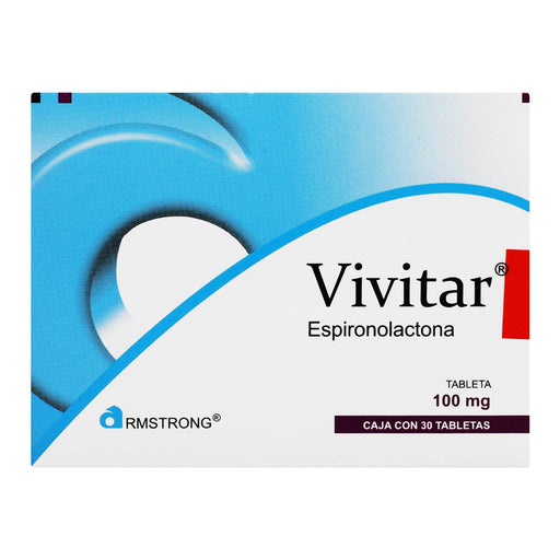 Vivitar 100Mg Con 30 Tabletas (Espironolactona) - WeCare Pharma