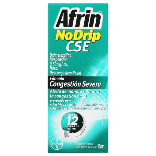 Afrin No Drip Cse Spray 0.50Mg/Ml 15Ml (Oximetazolina) 1 - 7501050623766