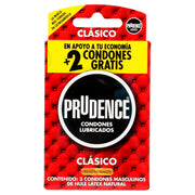Condón Prudence Clasico Con 3 - WeCare Pharma