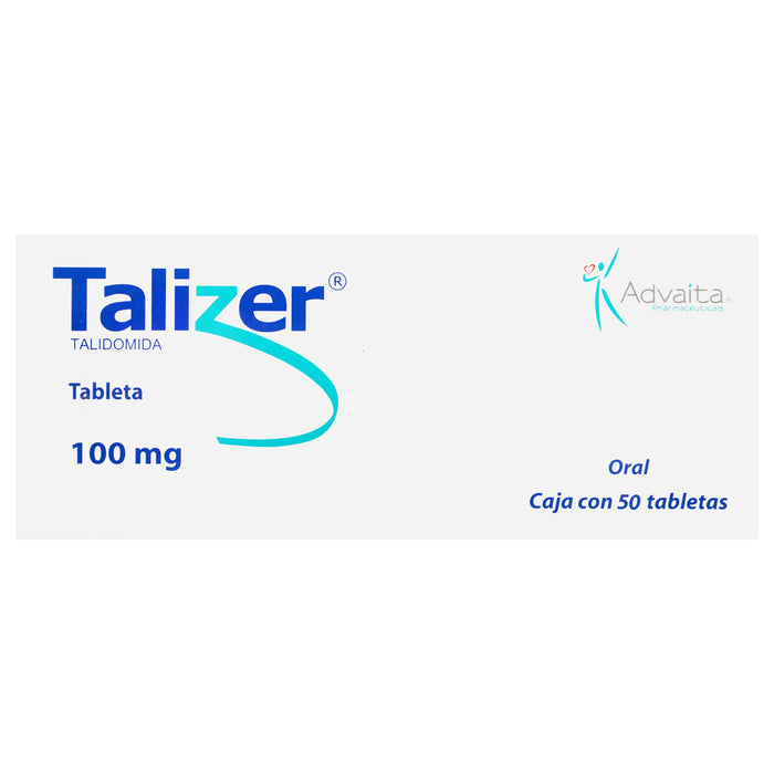 Talizer 100Mg Con 50 Tabletas (Talidomida) 1 - 7501258200868