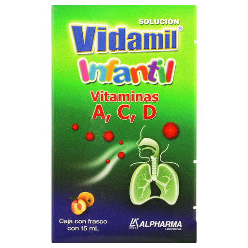 Vidamil Infantil Gotas 15Ml (Vitaminas A/C/D) - WeCare Pharma