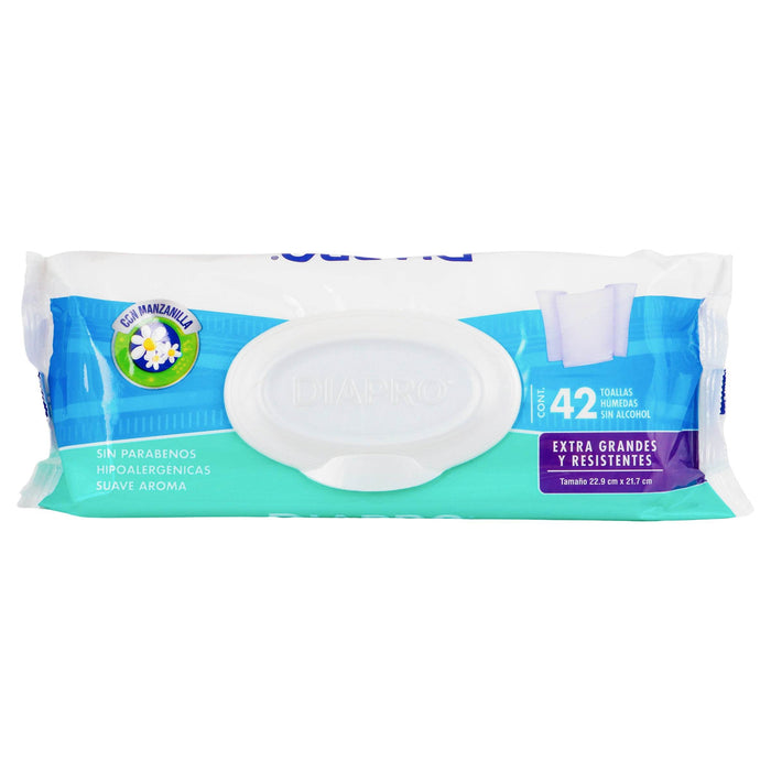 Toallitas Húmedas Diapro Con 42 - WeCare Pharma