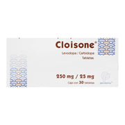 Cloisone 250Mg/25Mg Con 30 Tabletas (Levodopa/Carbidopa) - WeCare Pharma