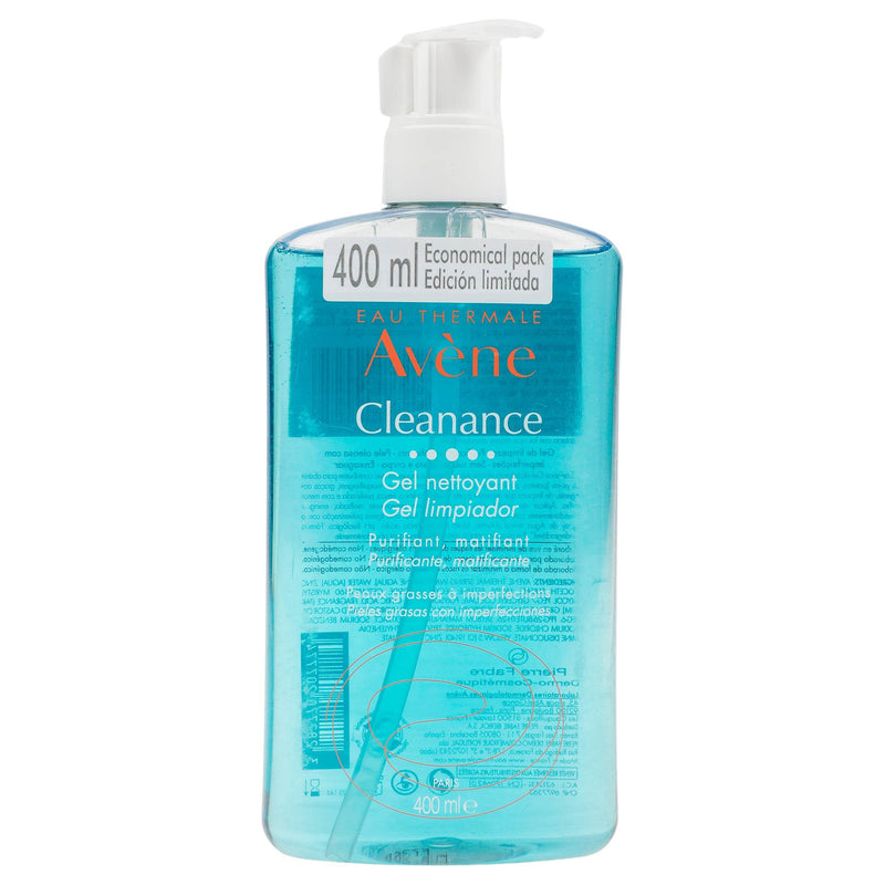 Avene Gel Limpiador Facial Piel Grasa 400Ml - WeCare Pharma