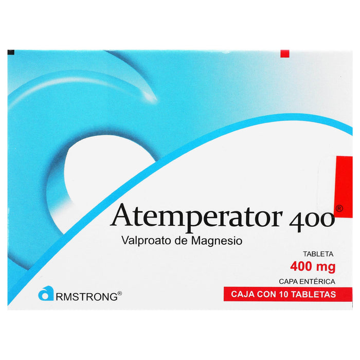 Atemperator (Valproato De Magnesio) Tabletas 400Mg Con 10 - WeCare Pharma