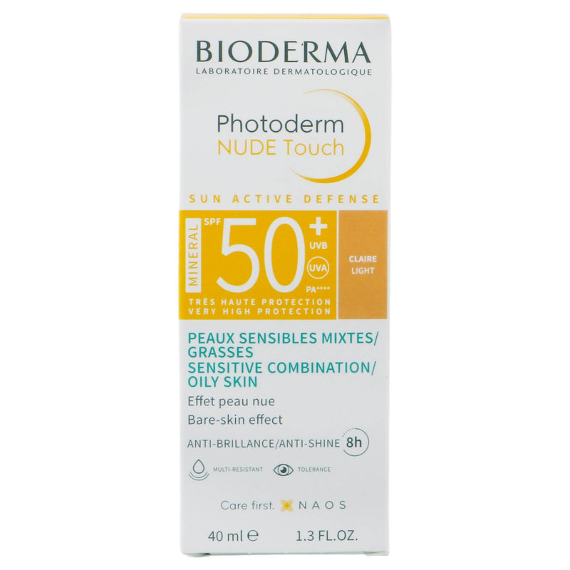 Bioderma Photoderm Nude Touch Tono Claro Fps5040Ml - WeCare Pharma