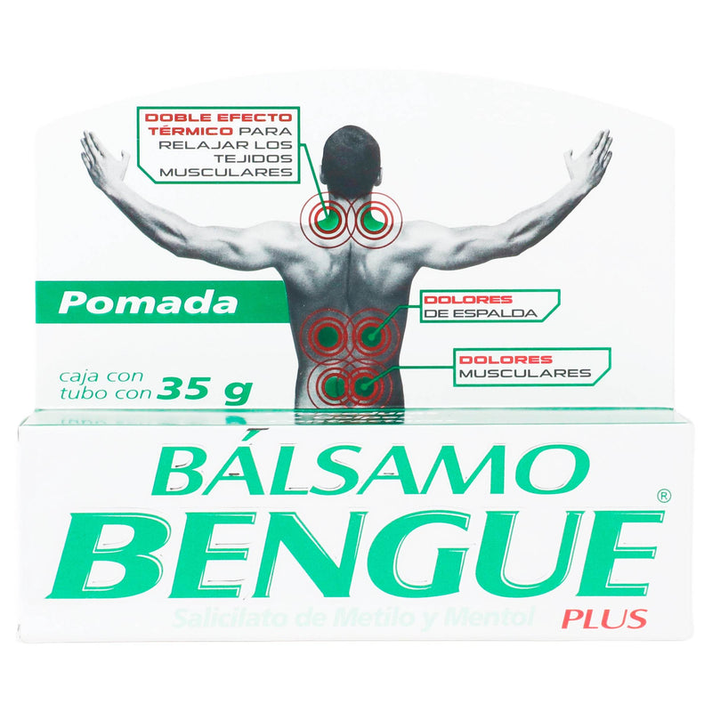 Bengue Plus Balsamo 35G (Salicilato De Metilo/Mentol) - WeCare Pharma