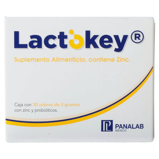 Lactokey Sobres 2G Con 30 (Zinc/Probioticos) - WeCare Pharma