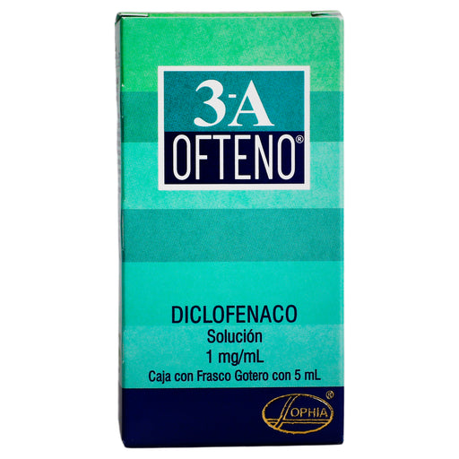 3A Ofteno Gotas 1Mg 5Ml (Diclofenaco) 1 - 736085400892