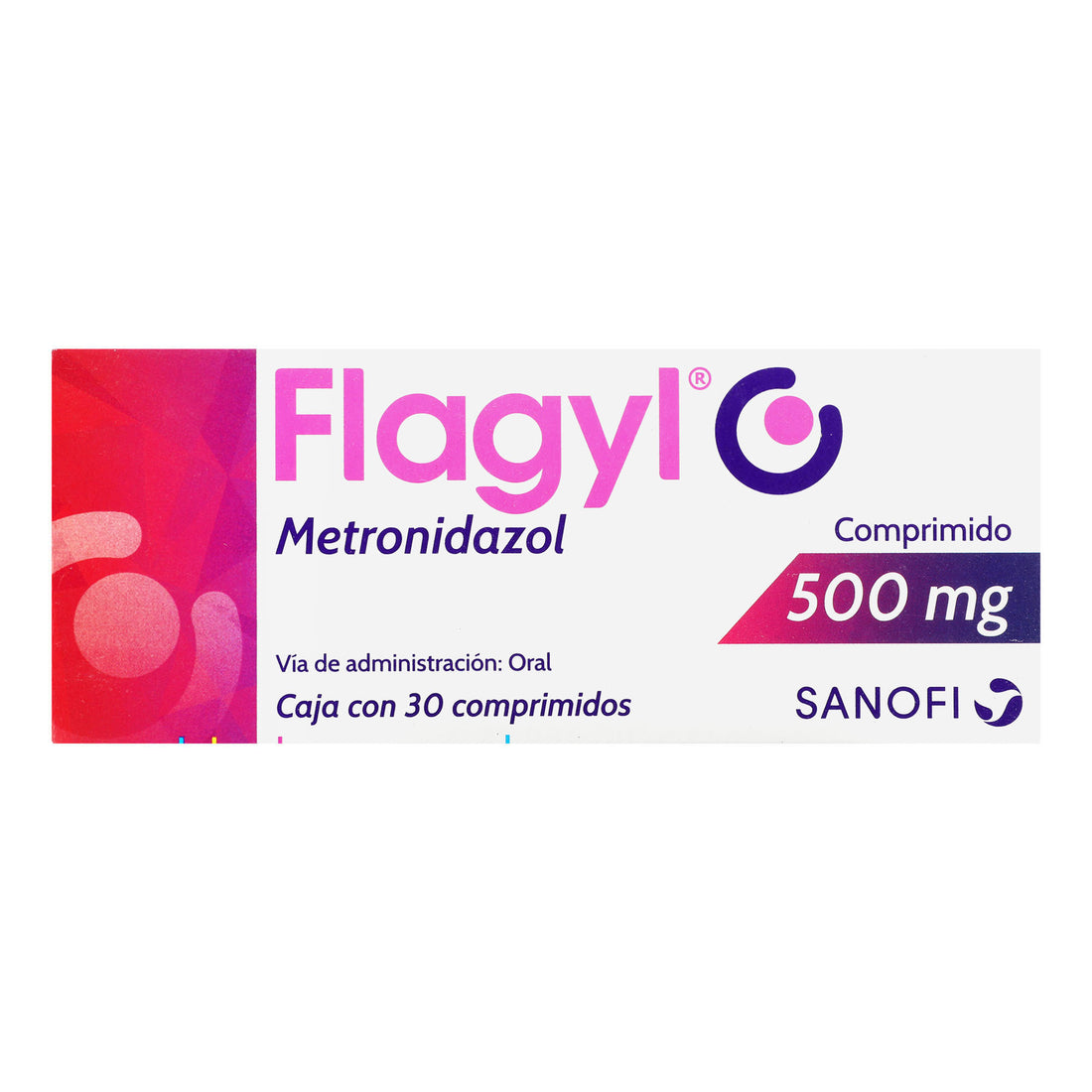 Flagyl 500Mg Con 30 Tabletas (Metronidazol) 1 - 7501072340092