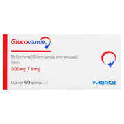 Glucovance 500Mg/5Mg Con 60 Tabletas (Metformina/Glibenclamida) - WeCare Pharma