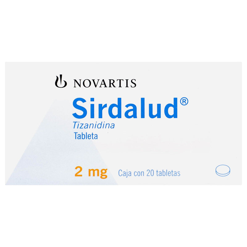 Sirdalud 2Mg Con 20 Tabletas (Tizanidina) - WeCare Pharma