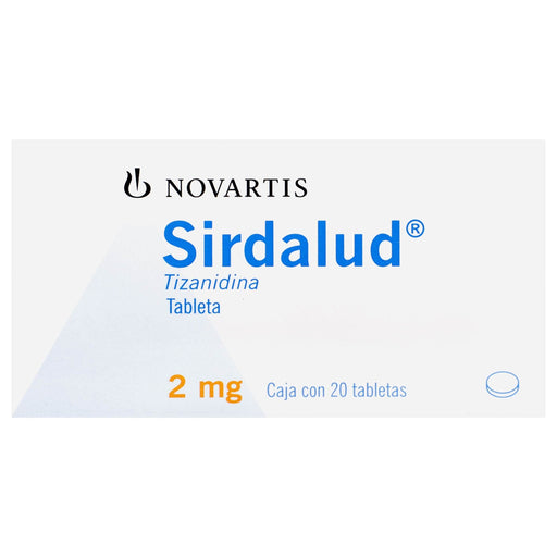 Sirdalud 2Mg Con 20 Tabletas (Tizanidina) - WeCare Pharma