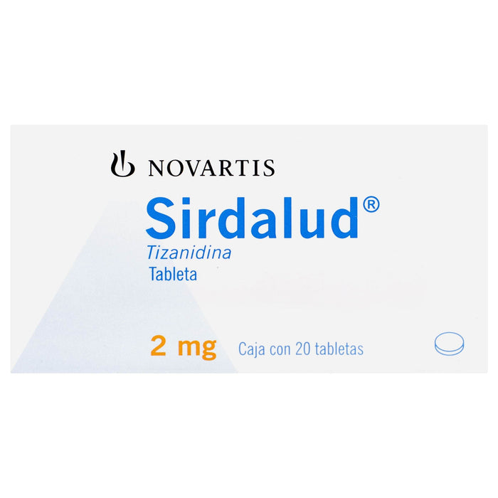 Sirdalud 2Mg Con 20 Tabletas (Tizanidina) - WeCare Pharma