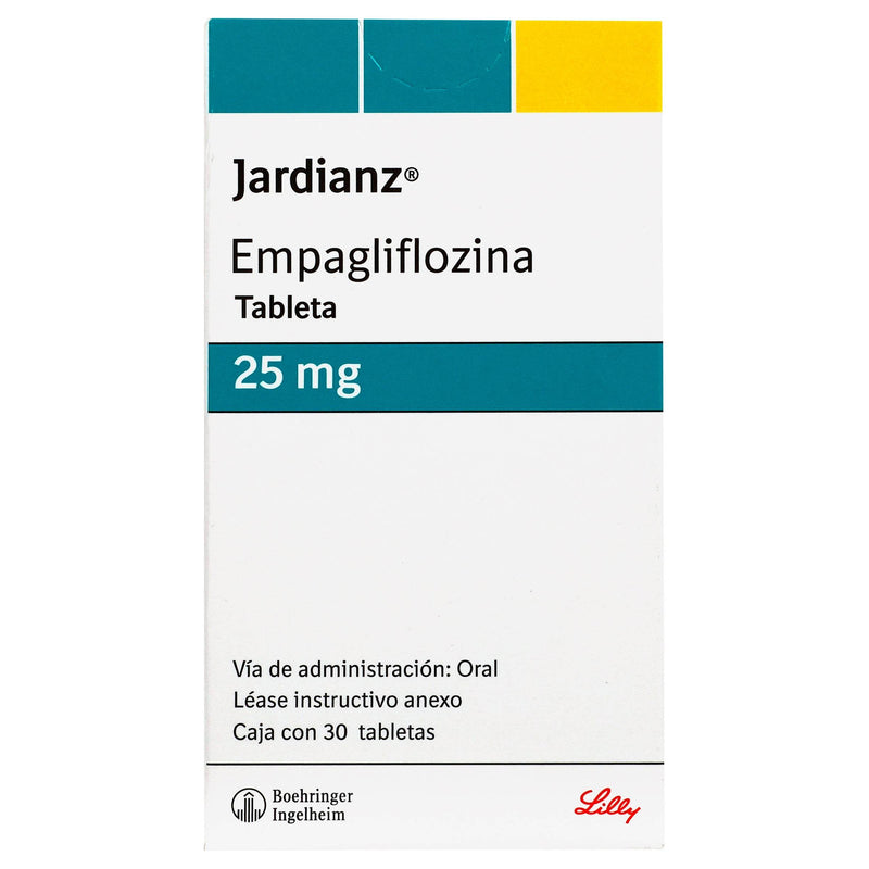 Jardianz 25Mg Con 30 Tabletas (Empagliflozina) - WeCare Pharma
