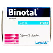 Binotal 500Mg Con 30 Capsulas (Ampicilina) - WeCare Pharma