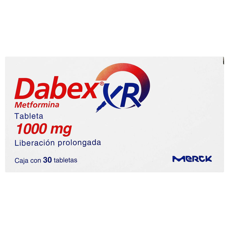 Dabex Xr 1000Mg Con 30 Tabletas (Metformina) - WeCare Pharma