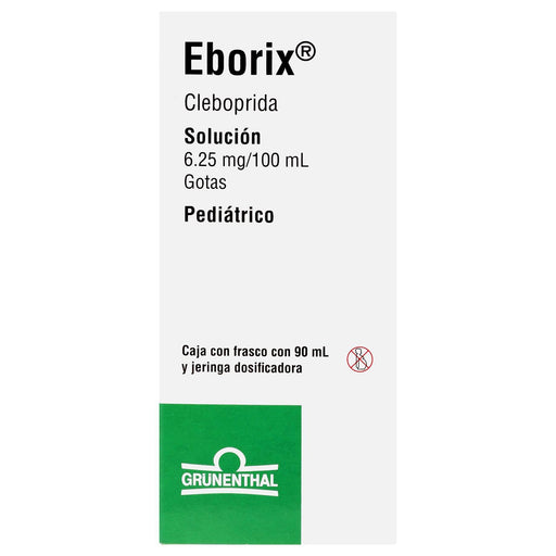 Eborix Solución 6.25Mg/100Ml Frasco 90Ml (Cleboprida) - WeCare Pharma