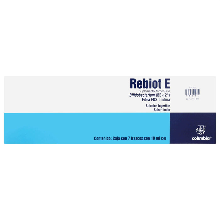 Rebiot E (Suplemento Alimenticio) Frasco Con 10 Ml Con 7 - WeCare Pharma