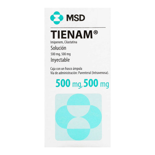 Tienam Frasco 500Mg/500Mg Con 1 Ampulas (Imipenem/Cilastina) - WeCare Pharma