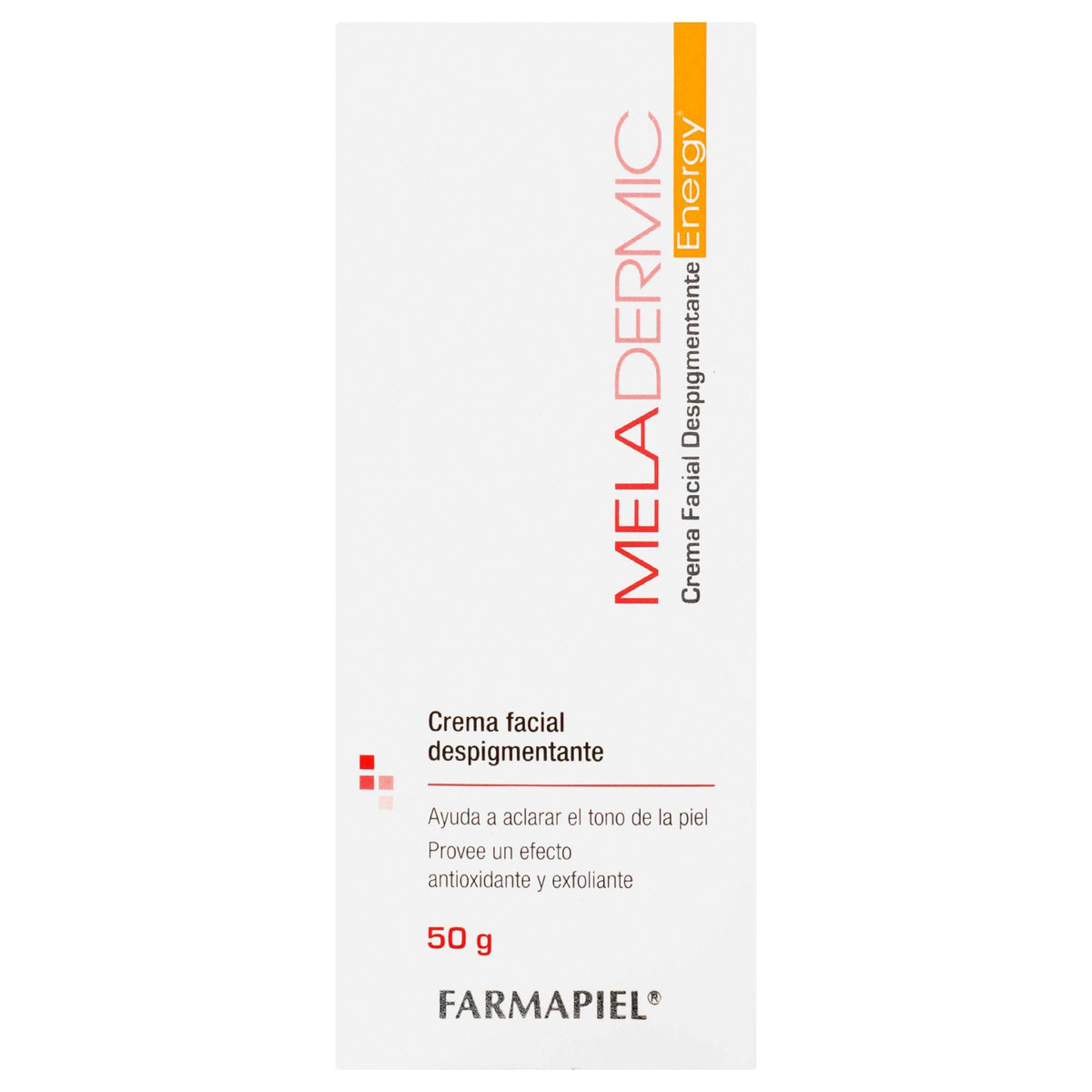 Meladermic Energy Crema Facial Despigmentante 50G — WeCare Pharma
