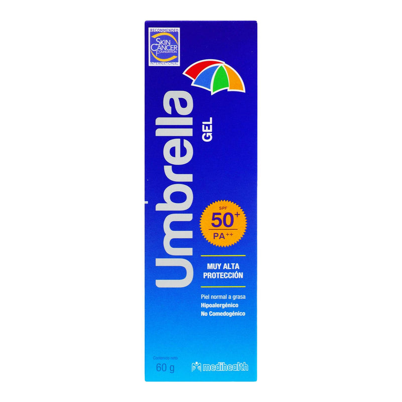 Umbrella Bloqueador Gel Tubo Fps50 60G - WeCare Pharma