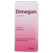 Dimegan Ped Solución 100Mg/100Ml 30Ml (Loratadina) - WeCare Pharma