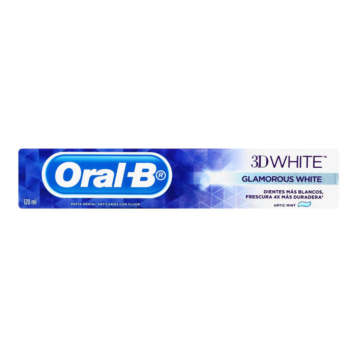 Pasta Dental Oral B 3D Glamourus 120Ml - WeCare Pharma