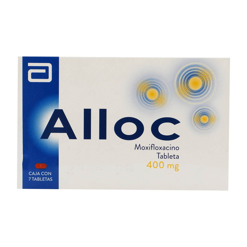 Alloc 400Mg Con 7 Tabletas (Moxifloxacino) - WeCare Pharma