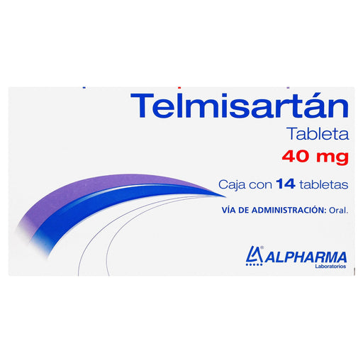 Telmisartan 40Mg Con 14 Alpharma Tabletas - WeCare Pharma