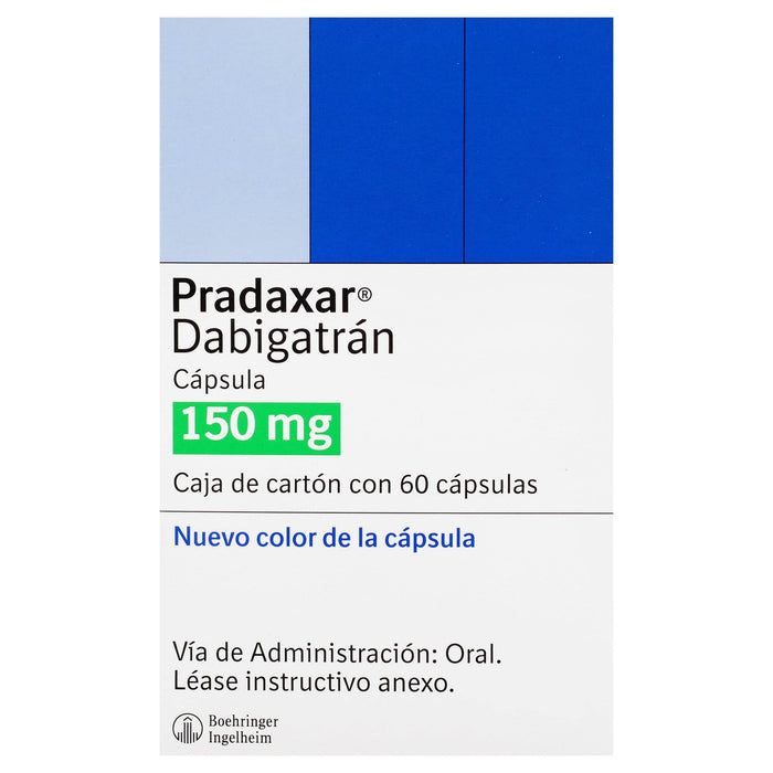 Pradaxar 150Mg Con 60 Capsulas (Dabigatran) - WeCare Pharma