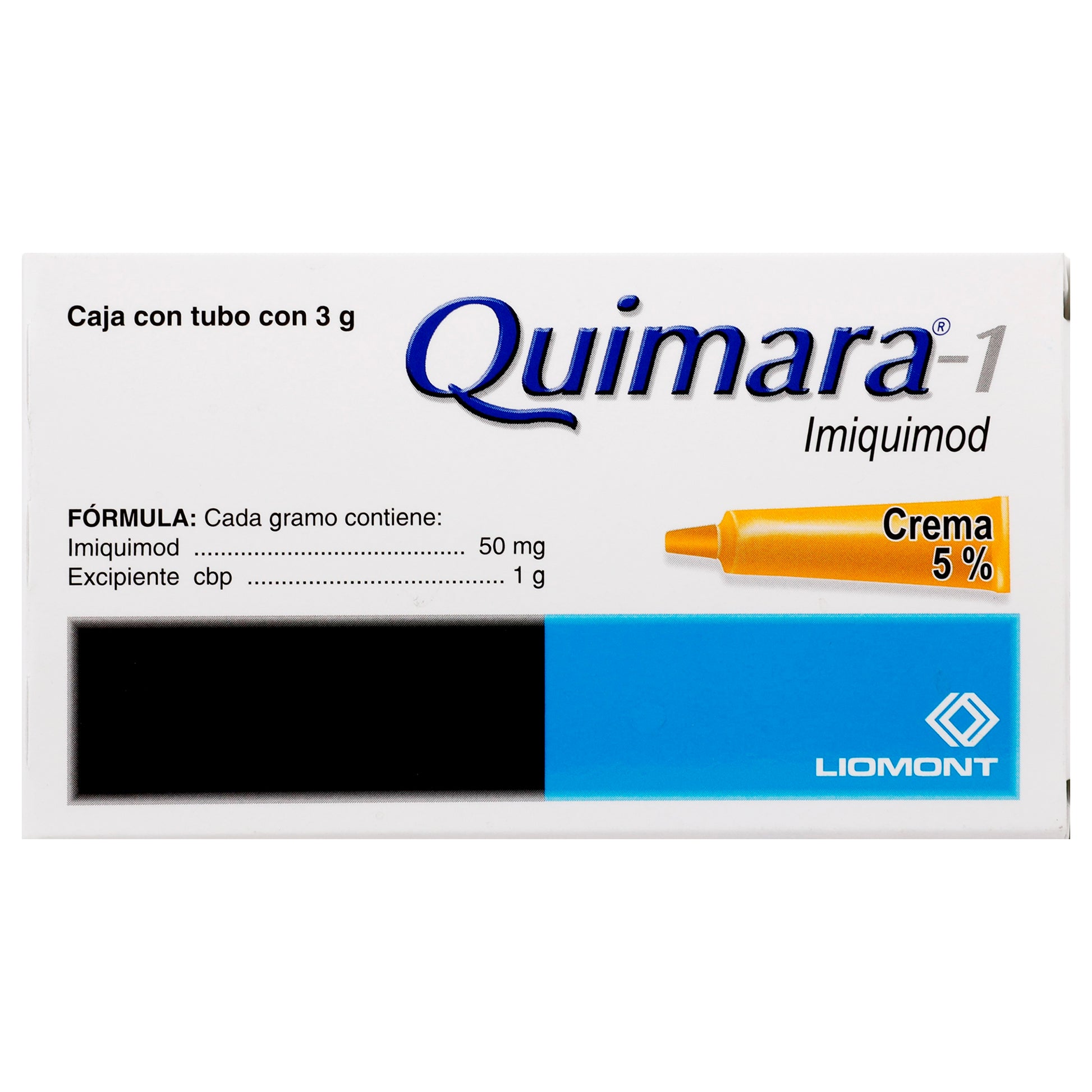 Quimara Crema 5% 3G (Imiquimod) 1 - 7501299335017