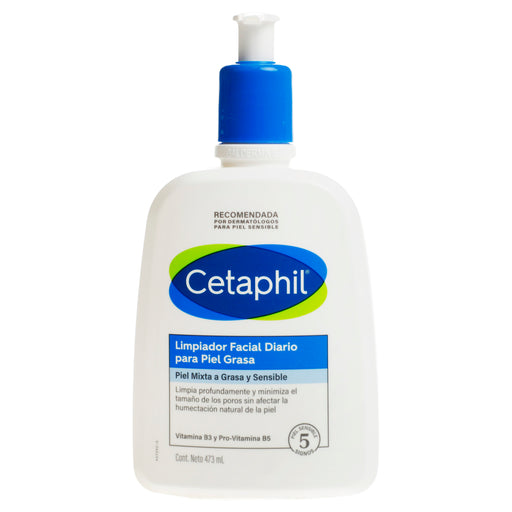 Cetaphil Gel Limpiadora Piel Grasa 473Ml 1 - 3499320015530