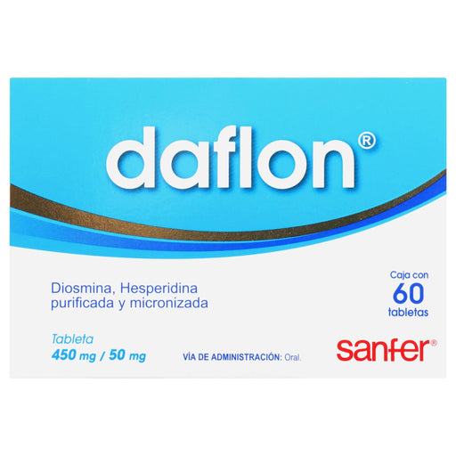 Daflon 450Mg/50Mg Con 60 Tabletas (Diosmina/Hesperidina) - WeCare Pharma