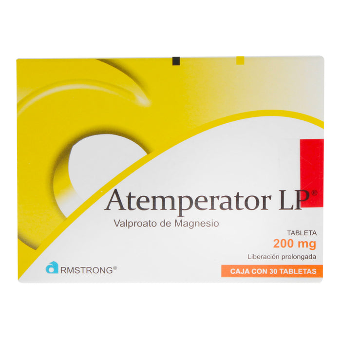 Atemperator Lp 200Mg Con 30 Tabletas (Valproato De Magnesio) 1 - 7501089801371