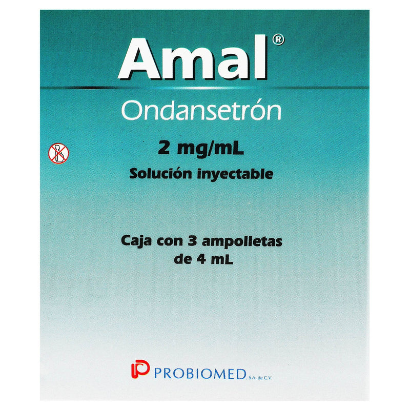 Amal 2Mg 4Ml Con 3 Ampulas (Ondansetron) - WeCare Pharma