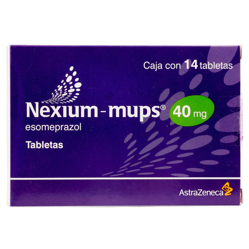 Nexium Mups 40Mg Con 14 Tabletas (Esomeprazol) 1 - 7501098611329