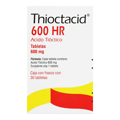 Thioctacid 600Hr Con 30 Tabletas (Acido Tioctico) - WeCare Pharma