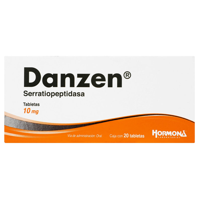 Danzen 10Mg Con 20 Tabletas (Serratiopeptidasa) - WeCare Pharma