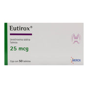 Eutirox 25Mcg Con 50 Tabletas (Levotiroxina Sodica) - WeCare Pharma