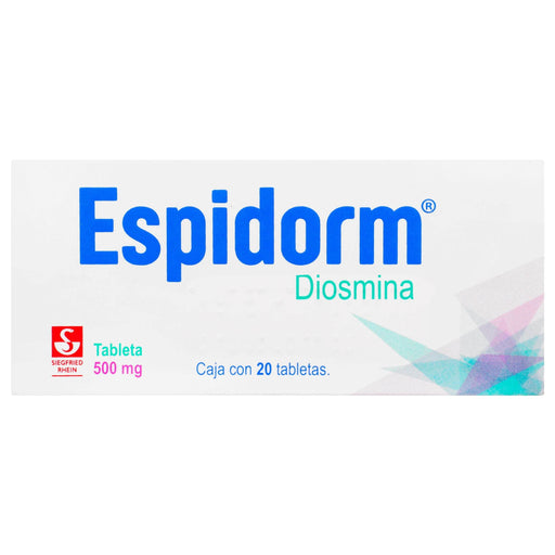 Espidorm 500Mg Con 20 Tabletas (Diosmina) - WeCare Pharma