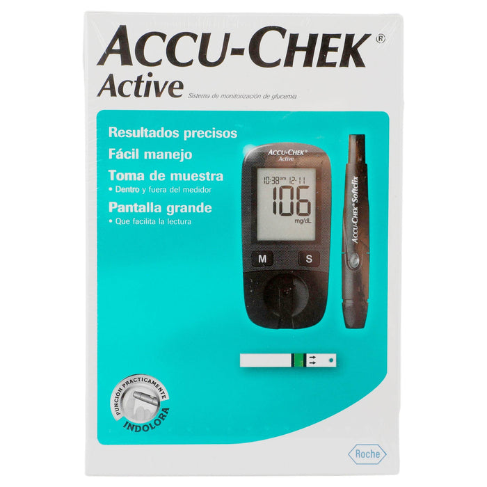 Accu-Chek Active Glucometro Kit - WeCare Pharma