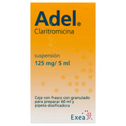 Adel Suspensión 150Mg/5Ml Frasco 60Ml (Claritromicina) - WeCare Pharma