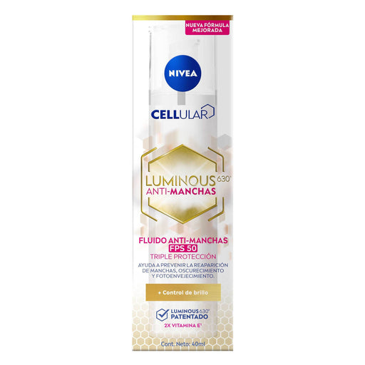Nivea Fluido Anti Manchas Luminous Fps50 40Ml - WeCare Pharma