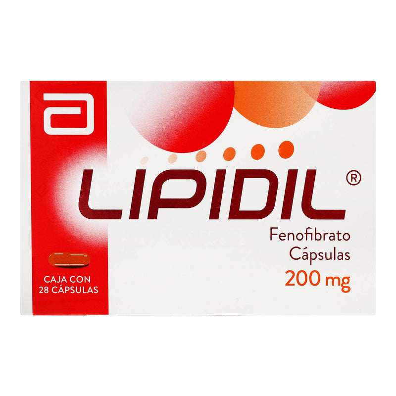 Lipidil 200Mg Con 28 Capsulas (Fenofibrato) - WeCare Pharma